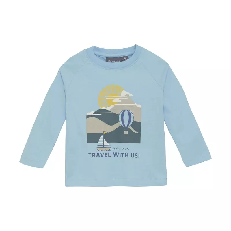 Color Kids - Baby T-short m/print L/S Gutt
