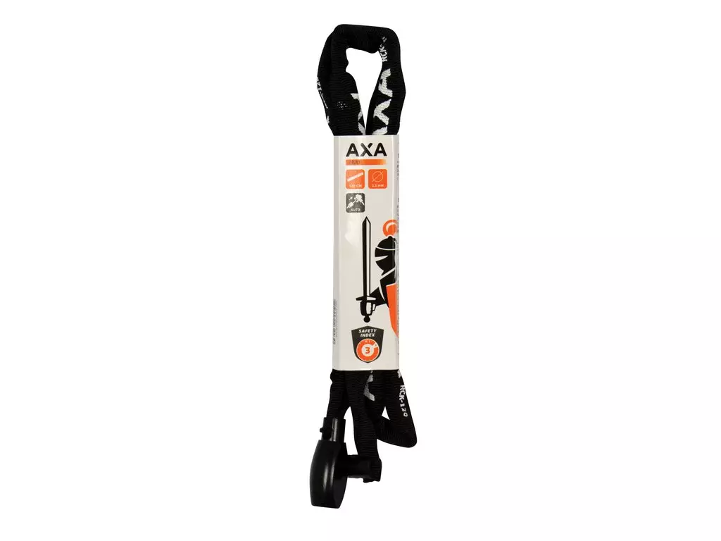 AXA Rigid Black Chain Lock