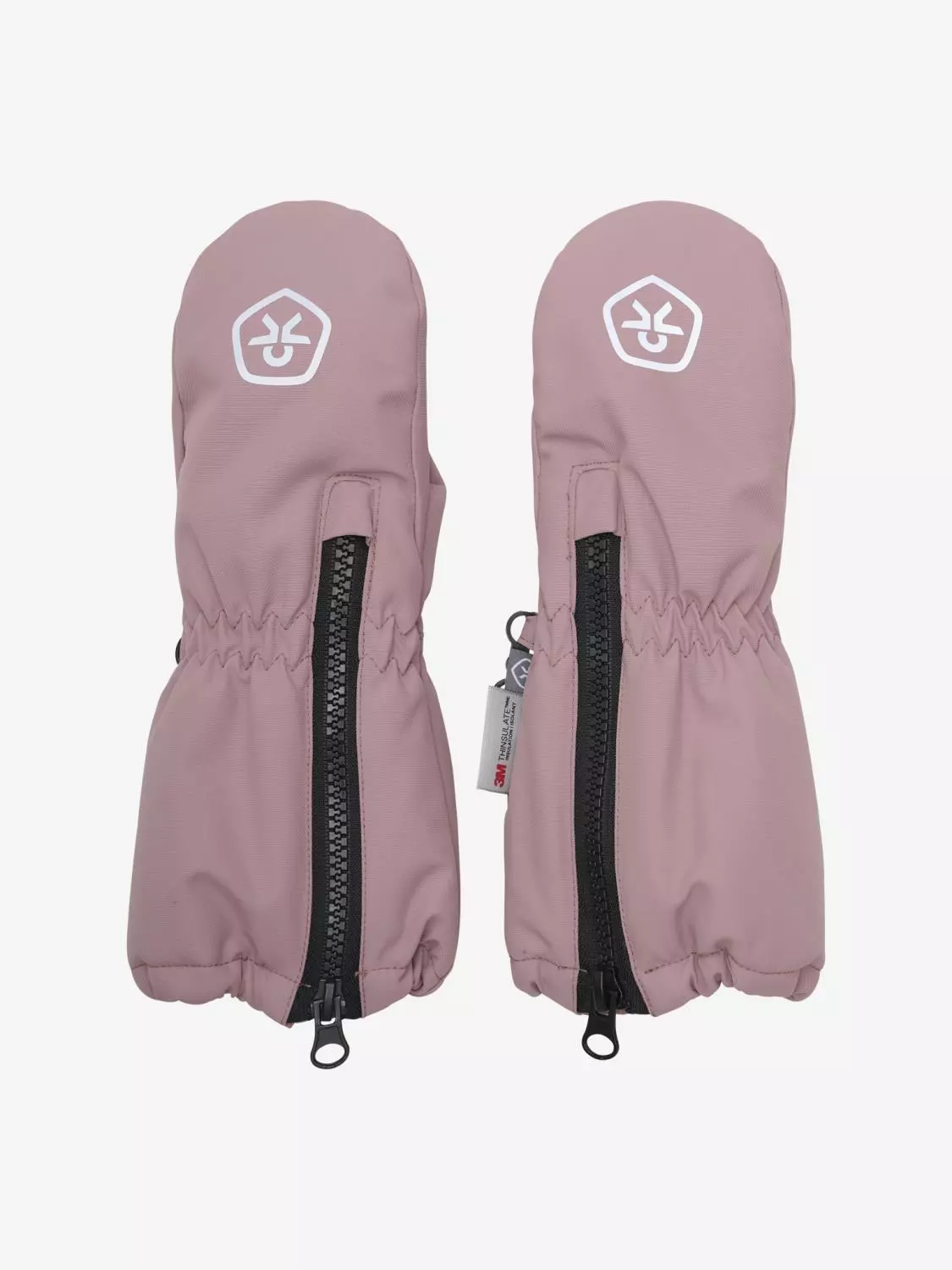 Color Kids Mittens Long W. Zipper