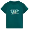 Color Kids  T-shirt W. Print, S/S