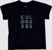 Color Kids  T-shirt W. Reflex Print, S/S