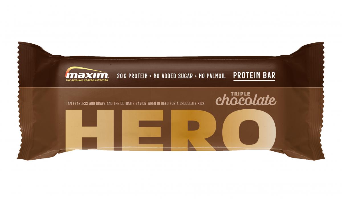 Maxim  Hero Chocolate proteinbar 57g