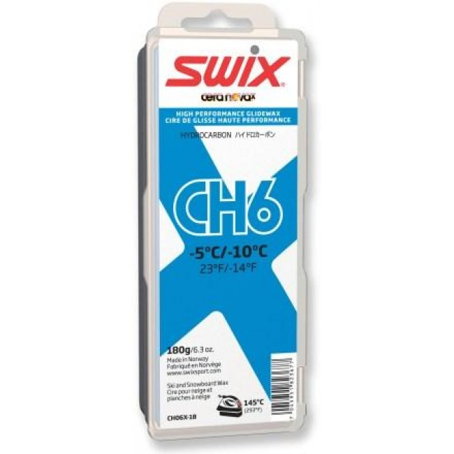 Swix  CH6X Blue, -5 °C/-10°C, 180g