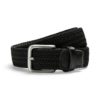 JACK & JONES JACSPRING WOVEN BELT BLACK