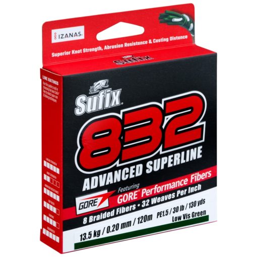 Sufix  832 Gore Braid 250m 0,24mm Green