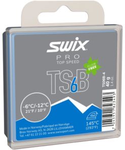 Swix  TS6 Black, -6°C/-12°C, 40g