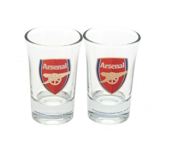 Arsenal shotglass, 2pk