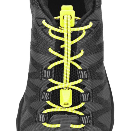 Nathan  Reflective Run Laces Safety Yellow OS