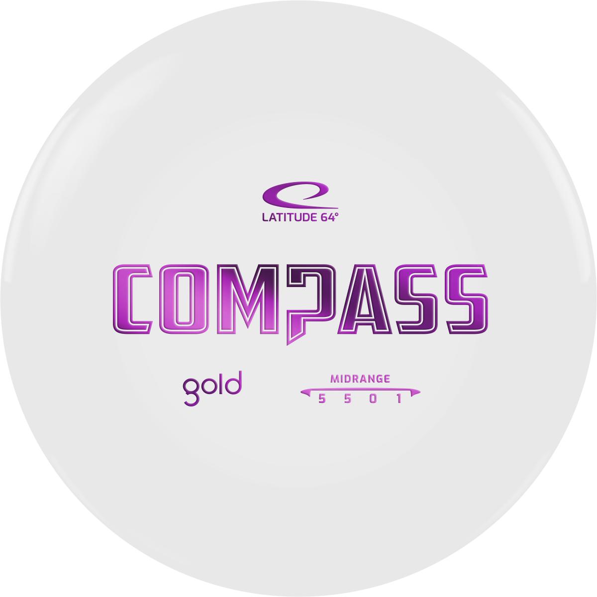 Latitude 64  Gold Midrange Compass 177+