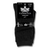 Vannucci Elastic Sock 3pk (41-46) Black PAR