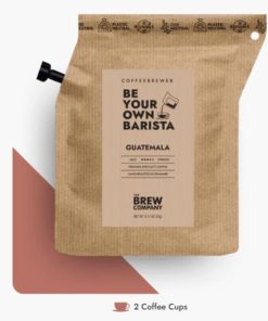 The Brew Company Coffee Brewer Guatemala, 2 Cups Coffee, Medium Roast