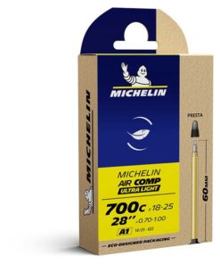Michelin Aircomp Ultralight tube 700 x 18-25c Presta 60 mm