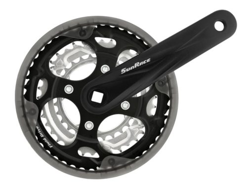 SunRace M300 7/8-Delt Krankarmsett 28-38-48, 175mm ,firkant, 68/129 u/lager