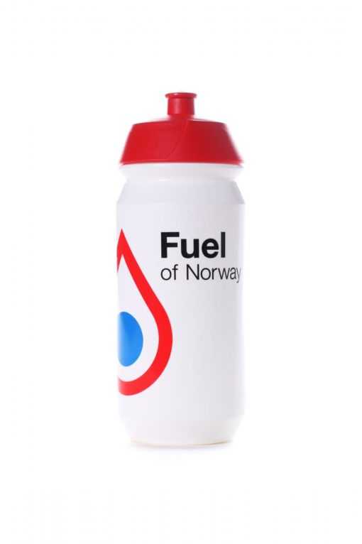 Fuel of Norway  Drikkeflaske 0,5L Rød kork