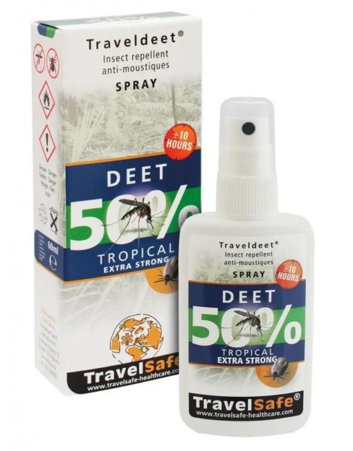 Travelsafe Myggspray Traveldeet 50%