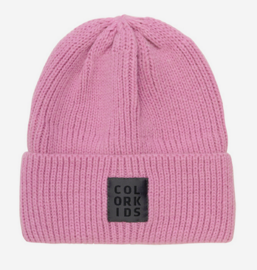 Color Kids Beanie - Wool w. fleece band lining