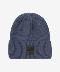 Color Kids Beanie - Wool w. fleece band lining