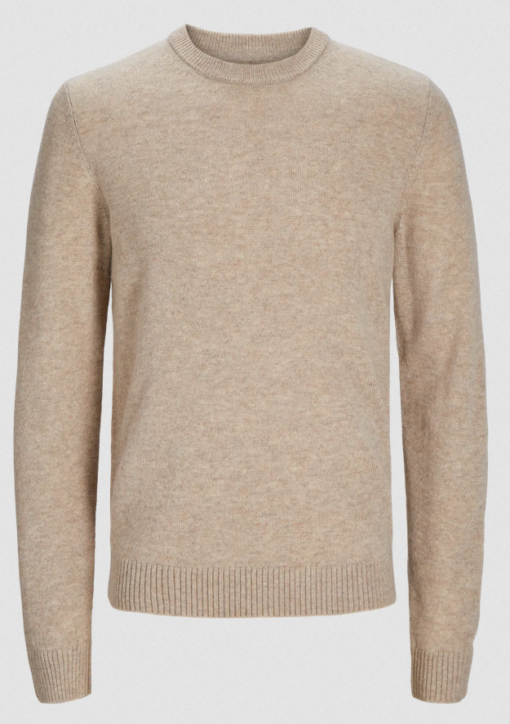 JACK & JONES JPRCCLAMBSWOOL KNIT CREW NECK LN