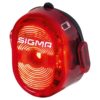 SIGMA Rear light Nugget II Flash Red