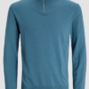 JACK & JONES JJEEMIL KNIT HALF ZIP NOOS