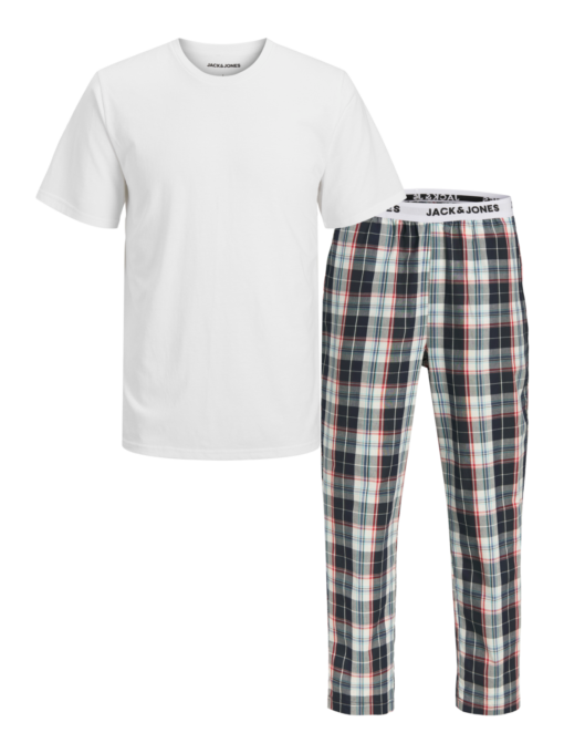 JACK & JONES JACFRANK SS TEE AND WOVEN PANTS STYD LN