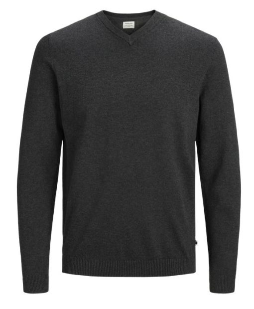 JACK & JONES JJEBASIC KNIT V-NECK