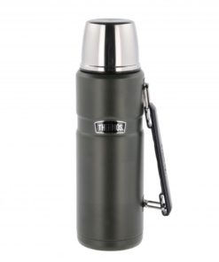 Thermos  Stainless King termoflaske 1,2 L - militærgrønn