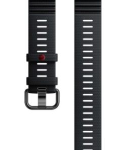 POLAR WRIST BAND 22MM SILICONE NIGHT BLACK S-L