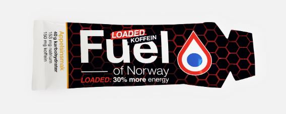Fuel of Norway  Loaded EnergiGel koffein appelsin