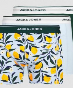 JACK & JONES JACLEMON TRUNKS 3 PACK STYD