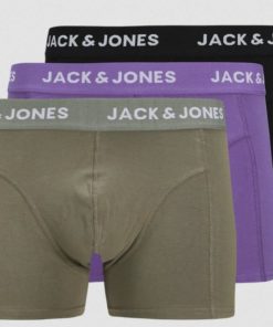 JACK & JONES JACROB SOLID TRUNKS 3 PACK SN