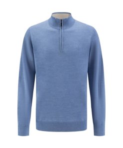 Vannucci Men's Half Zip Sweater