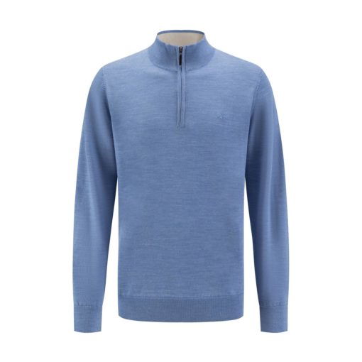 Vannucci Men's Half Zip Sweater