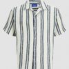 JORCOBA STRIPE RESORT SHIRT SS SN