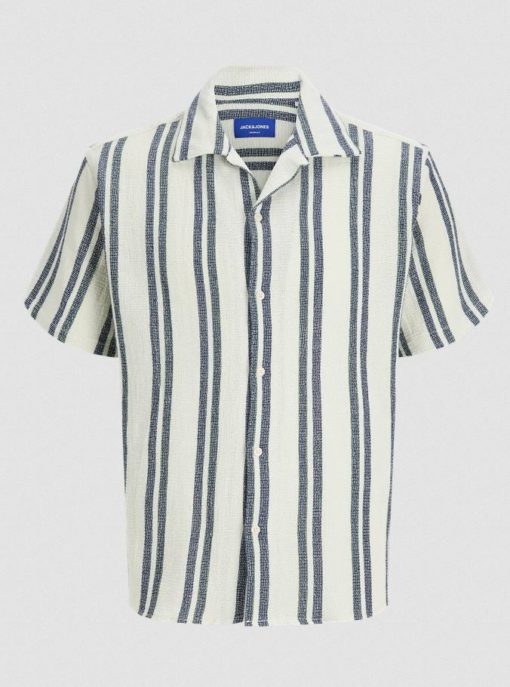 JORCOBA STRIPE RESORT SHIRT SS SN