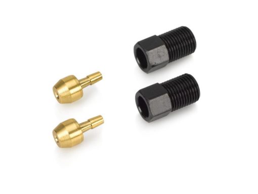 XLC Spare part BR-X65 Hydraulic disc brake hose connection kit, for Promax, front or rear, 6 pieces