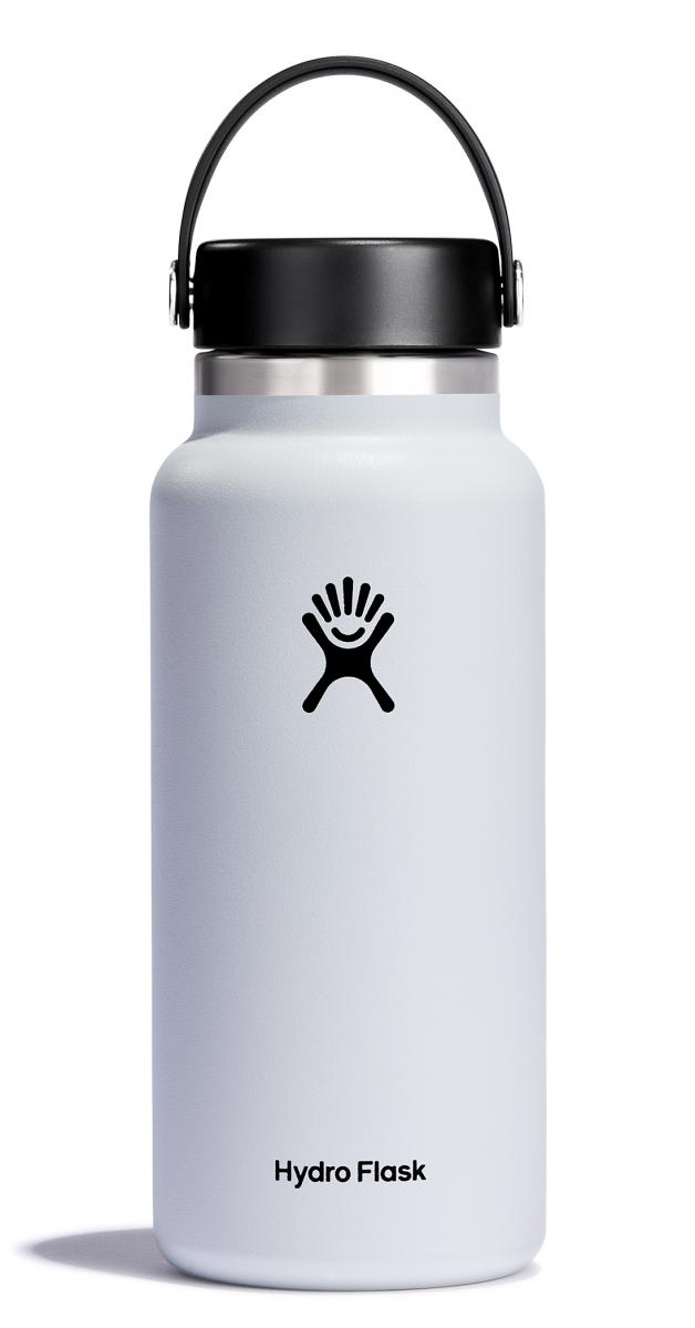 Hydro Flask  32 OZ WIDE FLEX CAP WHITE
