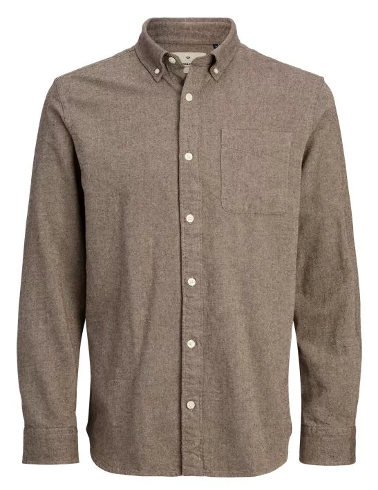 JACK & JONES JPRBLUBROOK TWILL SOLID L/S SHIRT LN