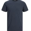 JACK & JONES JJEORGANIC MELANGE TEE SS O-NECK