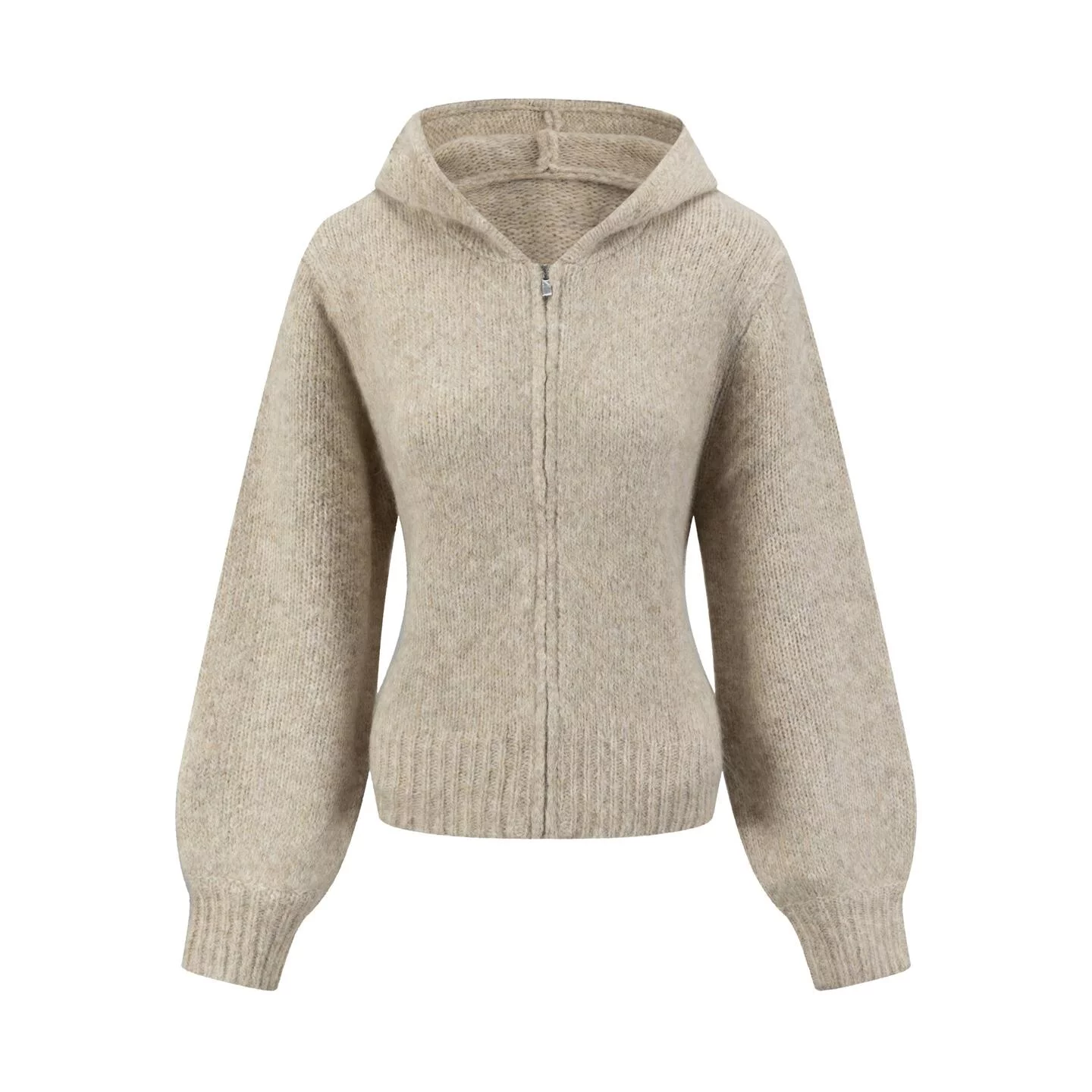 Vannucci Ladie's Alpace Hooded Sweater YTT07084 VN