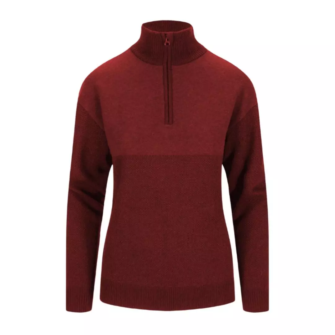 Tufte Wear  W Robin Stitch Half Zip