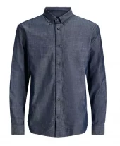 JACK & JONES JPRBLARICHARD CHAMBRAY L/S SHIRT