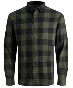 JACK & JONES JJEGINGHAM TWILL SHIRT L/S