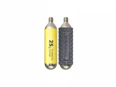 Merida  CO2-patroner, m/silicone sleeve, 25 g, 2 st