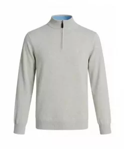 Vannucci Men's Half Zip Sweater Half Zip