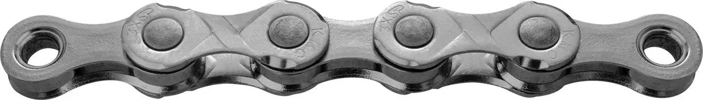 KMC e12 EPT El-Sykkel kjede Sølv 12-delt, 130 ledd, 5,2mm