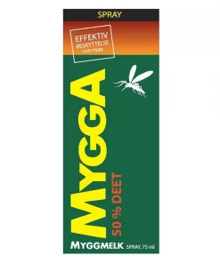 Mygga  Myggmelk Spray mot Mygg 75ml 50% Deet