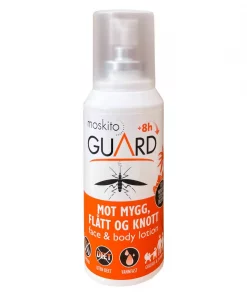Moskito Guard Spray mot Mygg, Knott og Flått 75ml 20% Picaridin