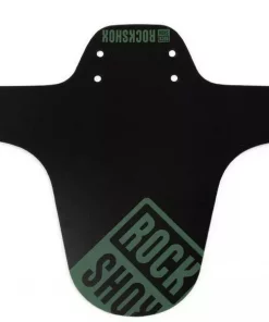ROCKSHOX Mudguard MTB Fender Front Black with Forest Green Print