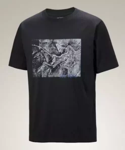 ArcTeryx  Kragg Cotton Lithographica SS M